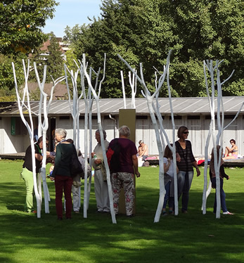 maboart in jetztKunst No.4 Schweizerische Skulpturenausstellung im Freibad Marzili Bern 2014