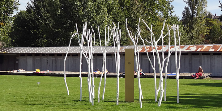 maboart in jetztKunst No.4 Schweizerische Skulpturenausstellung im Freibad Marzili Bern 2014